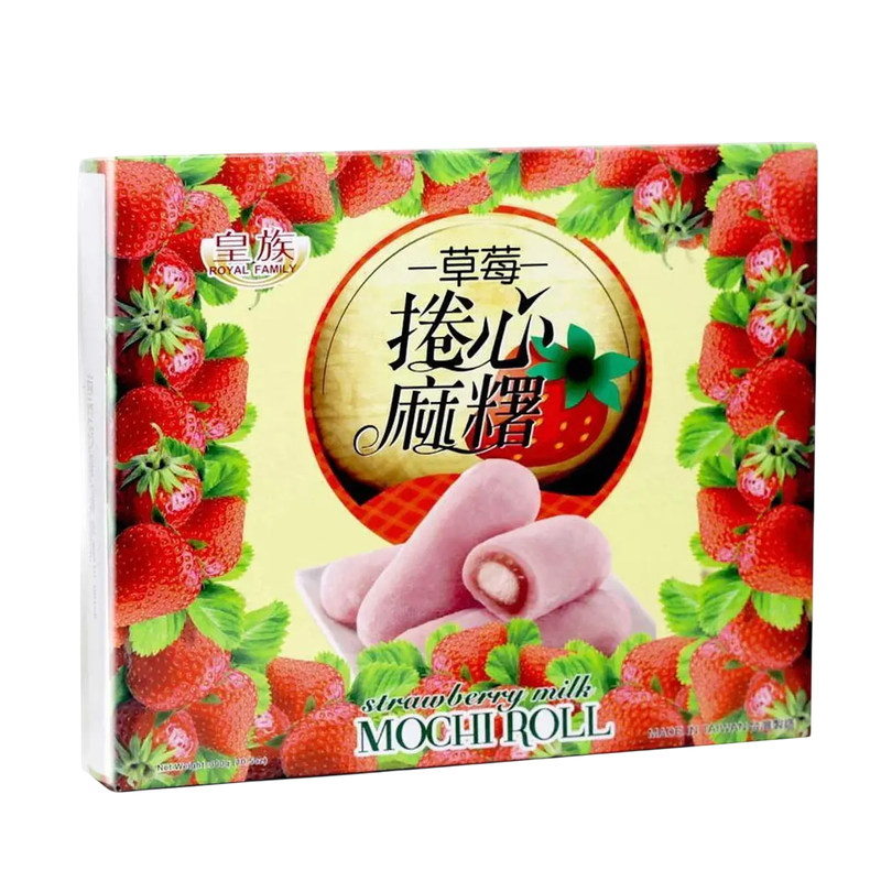 Mochi Roll 300gr Leche Frutilla