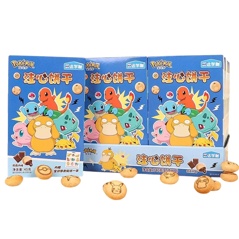 Galleta Pokemon Relleno Chocolate