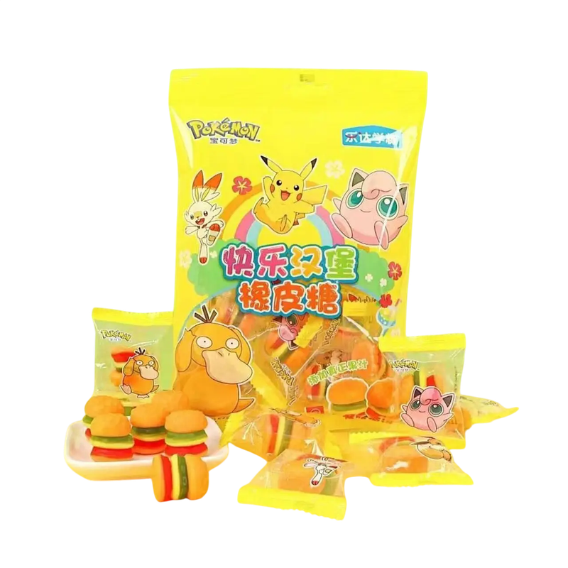 Gomita Hamburguesa Pokemon 72grs