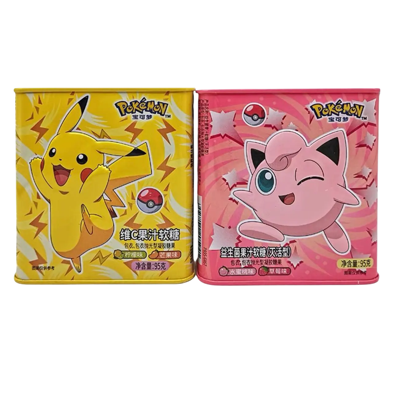 Caramelo pokemon de frutas 95grs Aleatorio