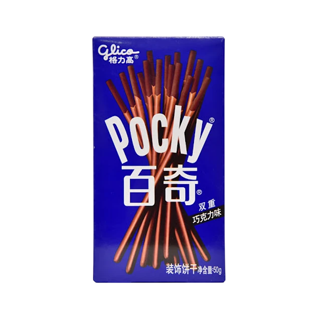 Pocky Doble Chocolate 55Gr