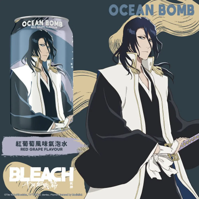 Bebida Soda Bleach Uva