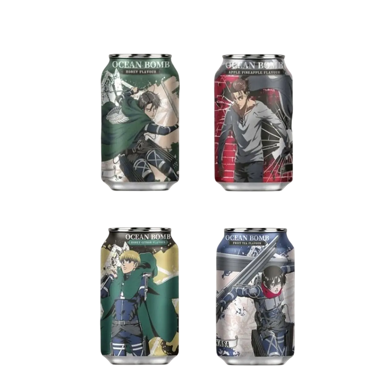 Soda Attack on Titans Variedades