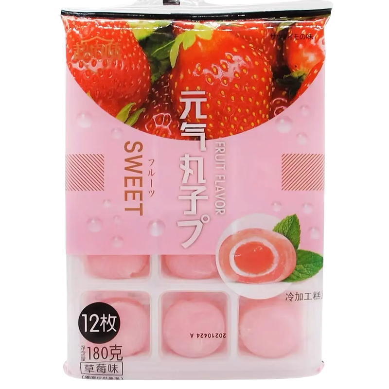 Mochi Sabores 180gr Frutilla con Leche