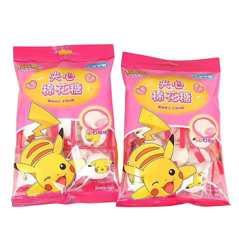Marshmellow relleno Pokemon Durazno
