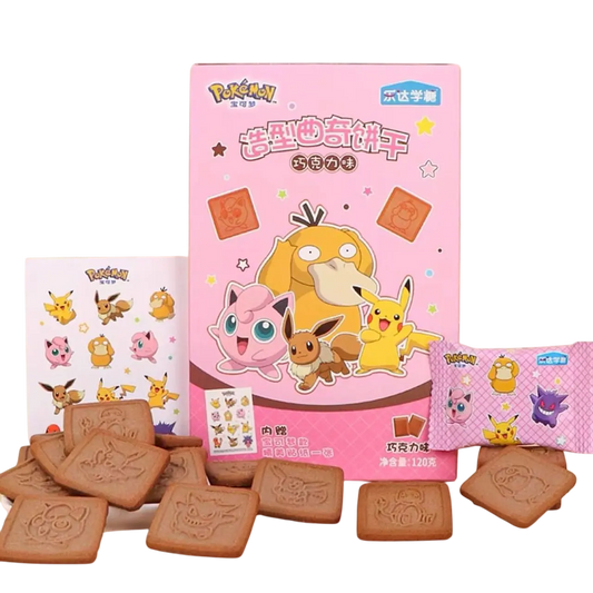 Galleta estilo pokemon 120grs