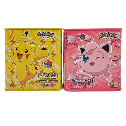 Caramelo pokemon de frutas 95grs Aleatorio