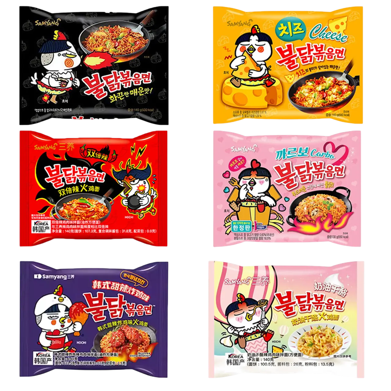 Ramen Buldak Variedades